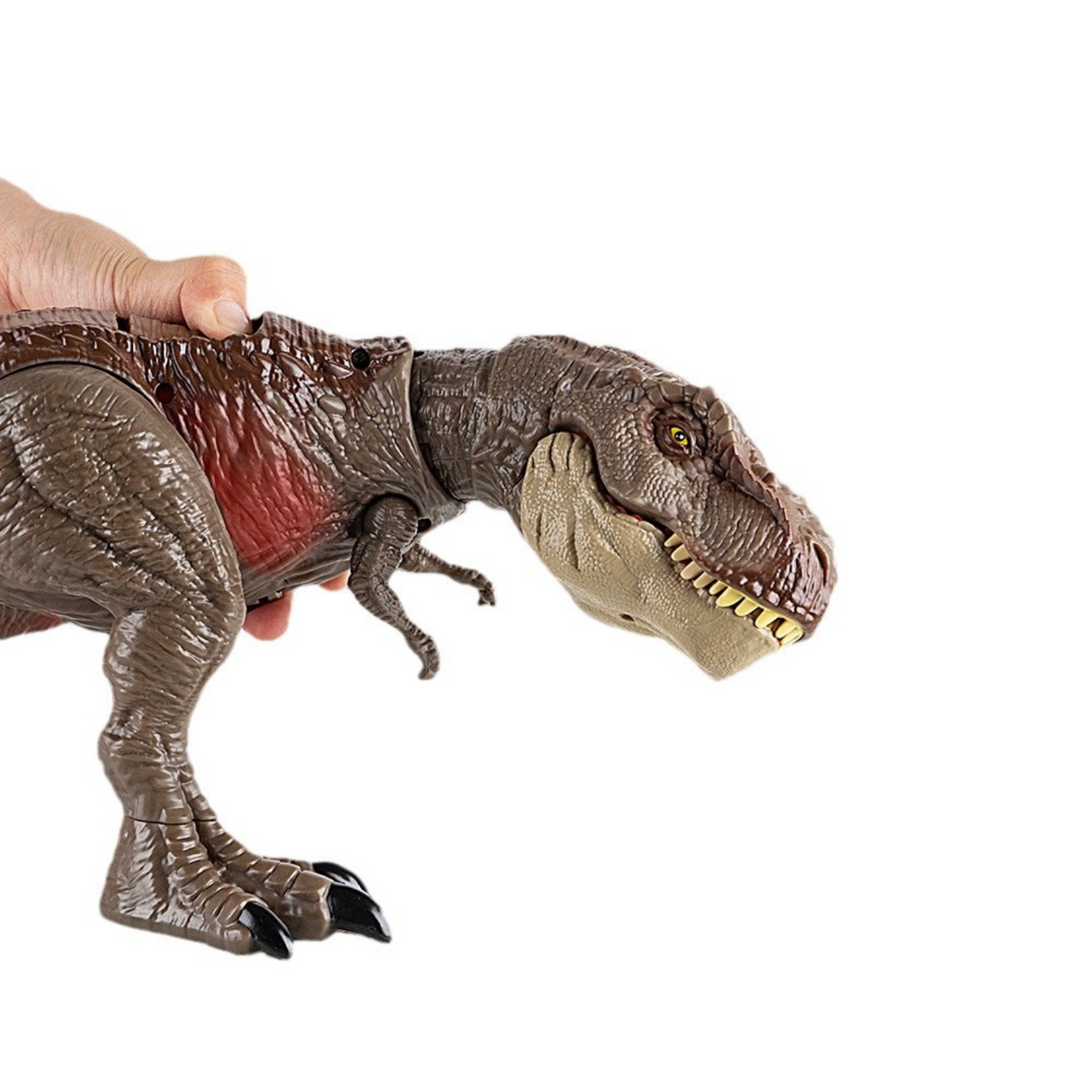 Rampaging Tyrannosaurus Rex Dinosaur Attack Action Figure - 21” with Lights, Chomp & Roar Play Toy for Kids