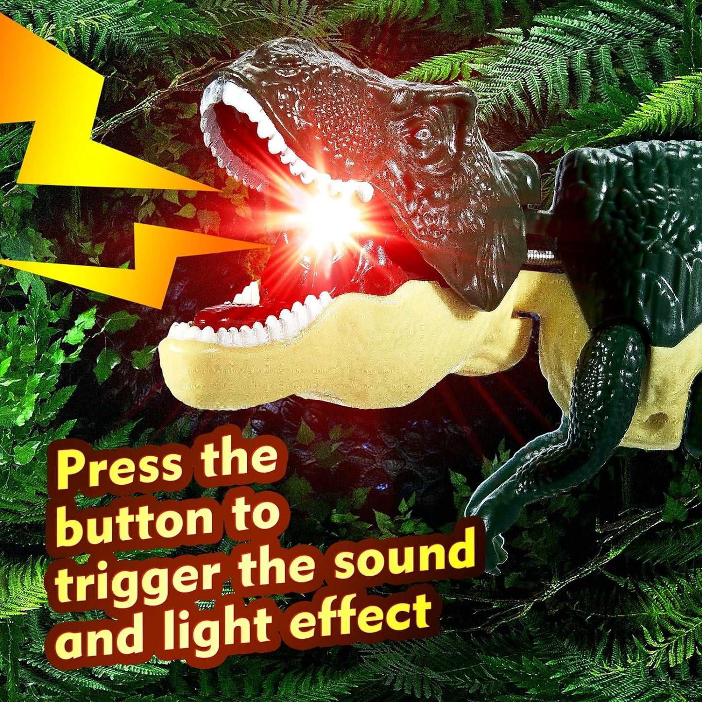 Roaring T-Rex Toy – Sound & Light Effects for Dino Fun