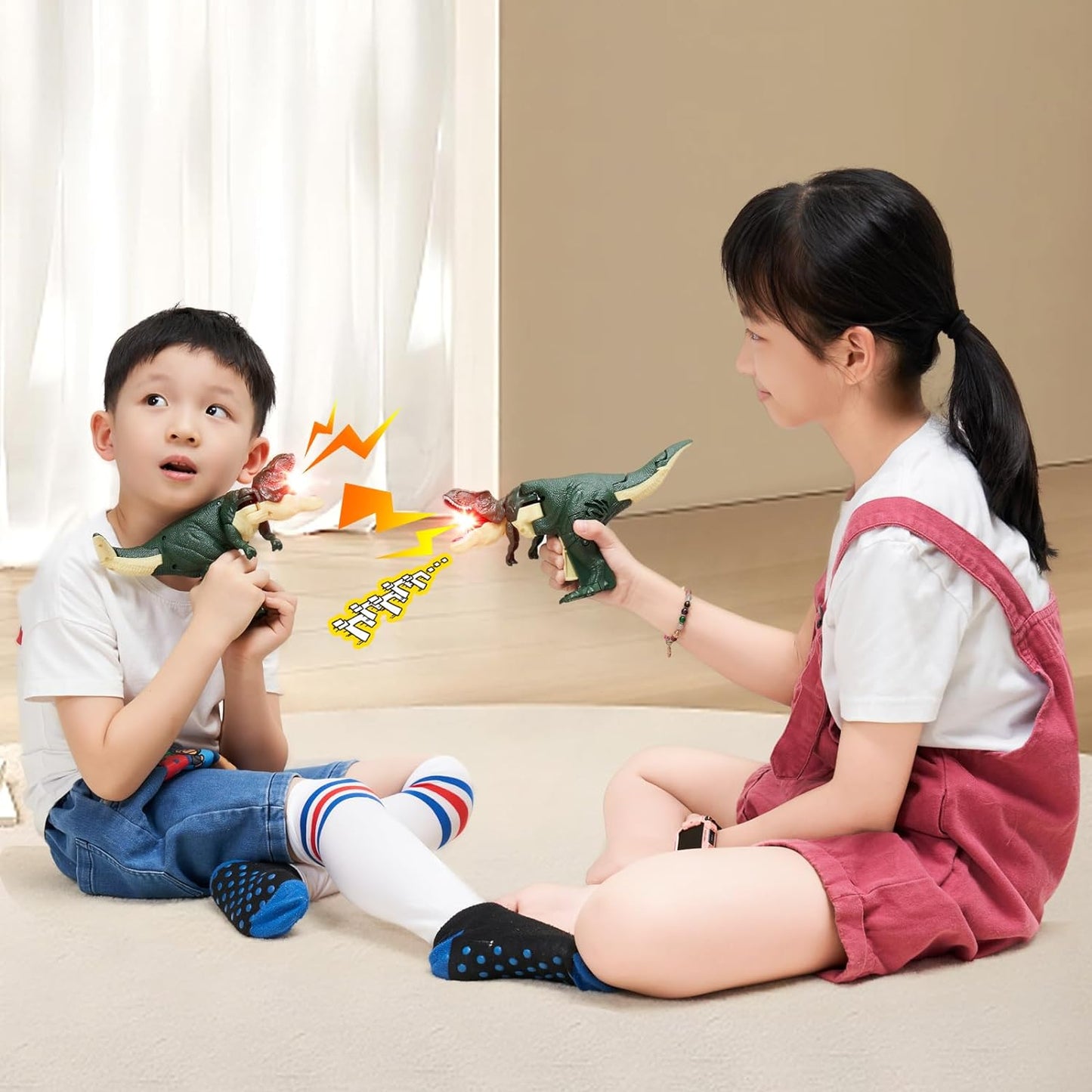 Roaring T-Rex Toy – Sound & Light Effects for Dino Fun