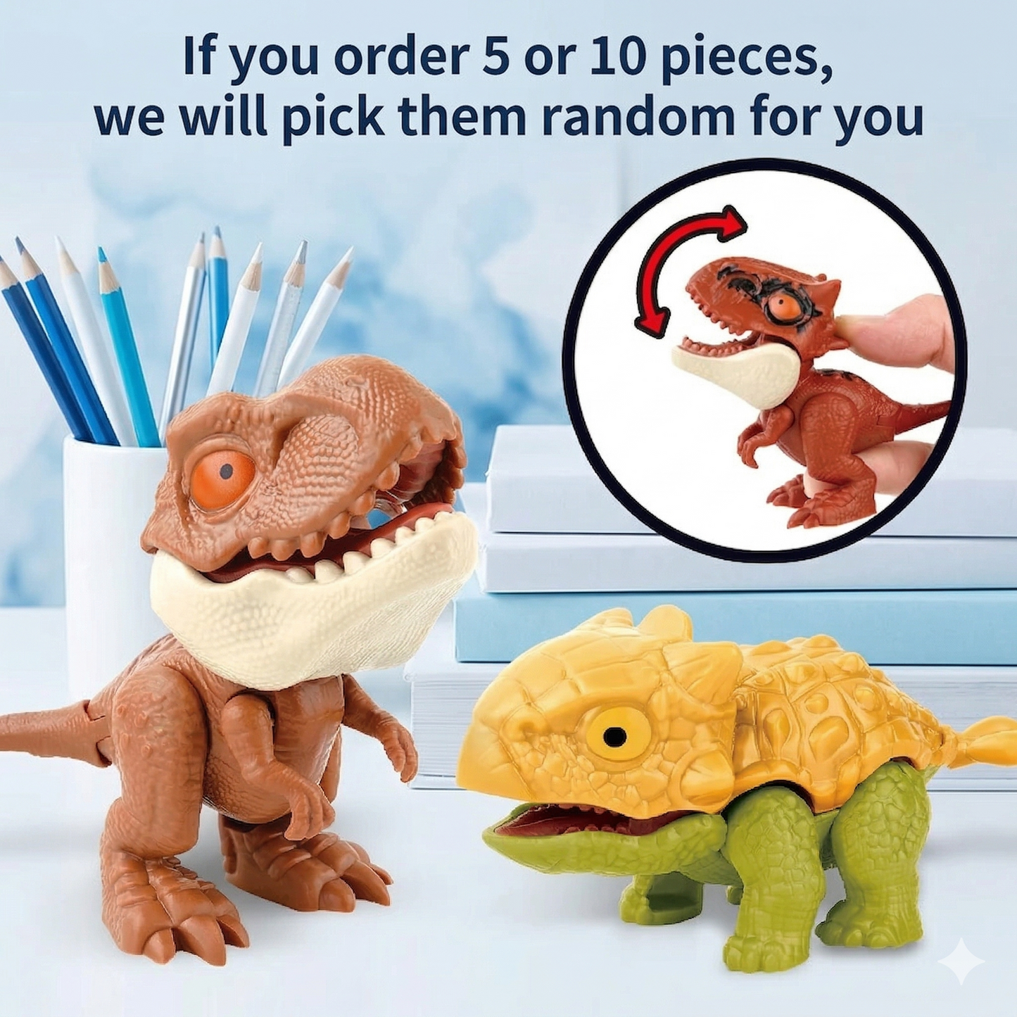 Dinosaur Hand-Biting Toys