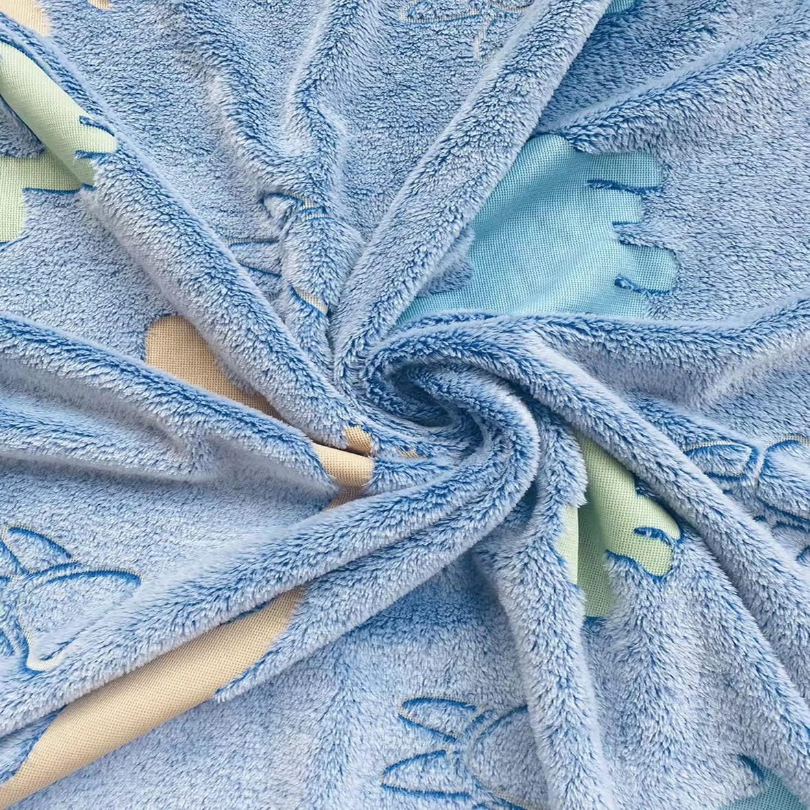 Buy Dinosaur Blanket Glow in the Dark Online