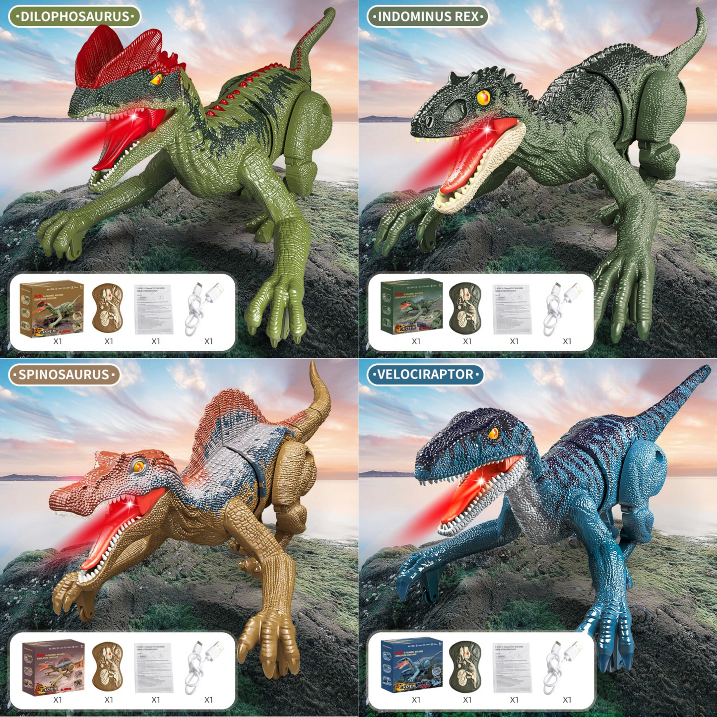 Dinosaur Remote Control Series