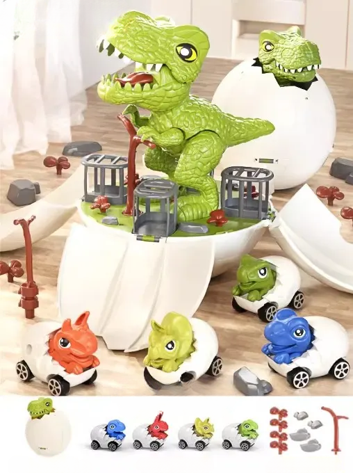 Children's educational dinosaur egg toy simulation animal model