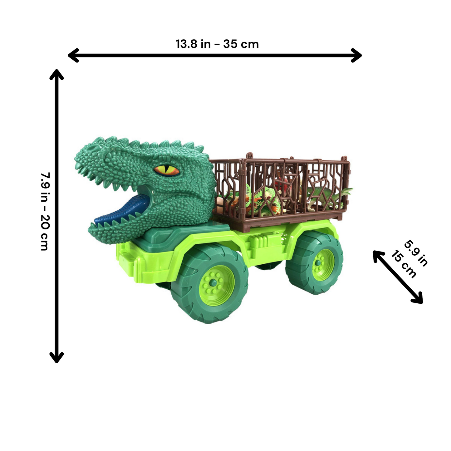 Dinosaurs toys Carrier Truck 33 pcs