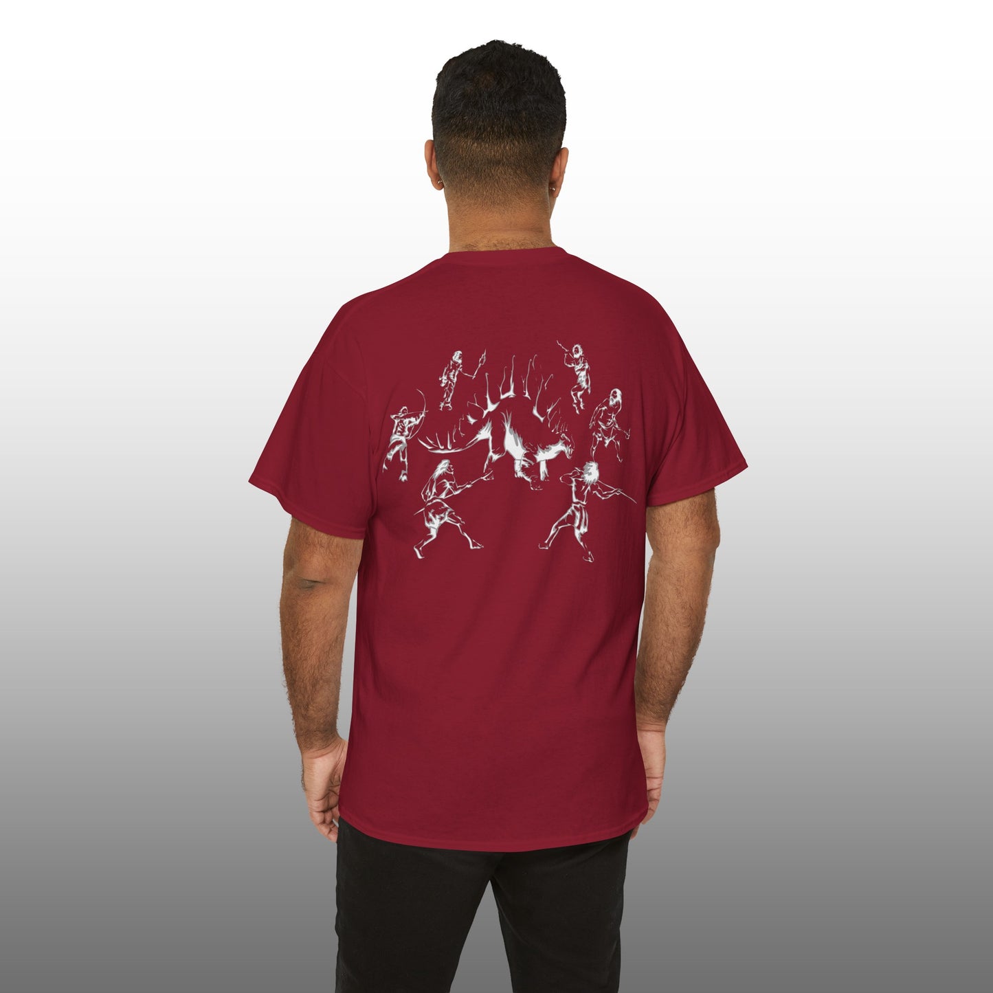 Caveman Hunt T-Shirt Adult