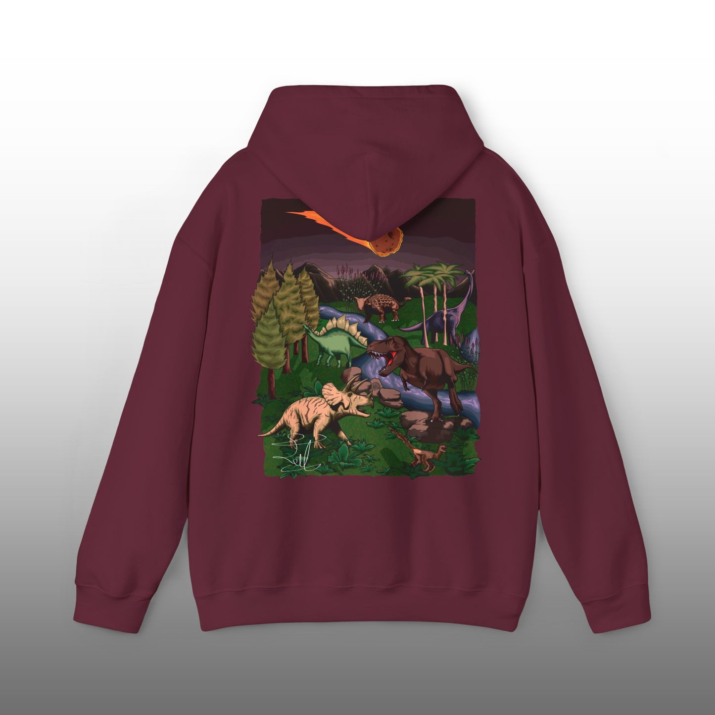 Jurassic Cataclysm Hoodie Adults