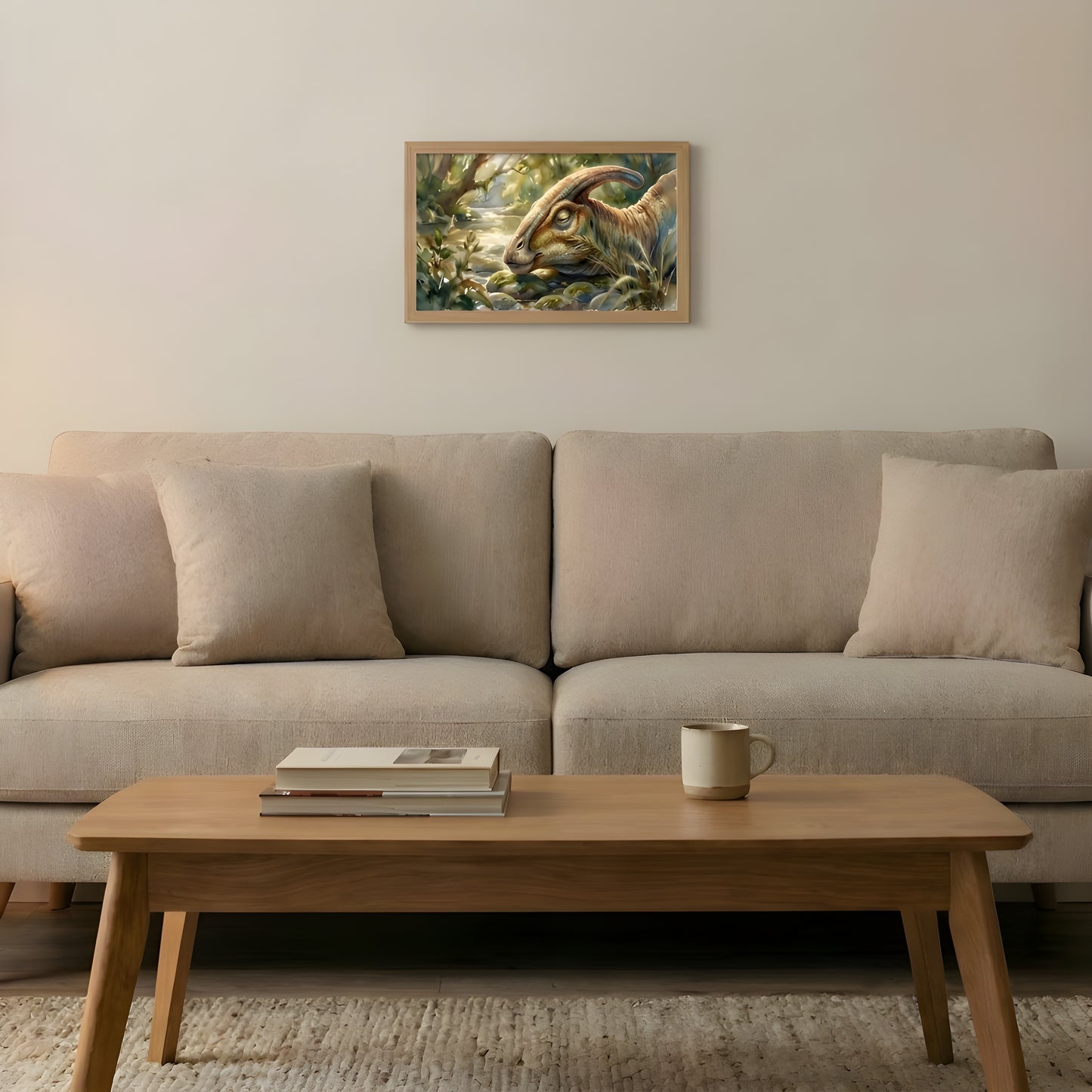 Parasaurolophus | Sleeping Dinosaurs Posters