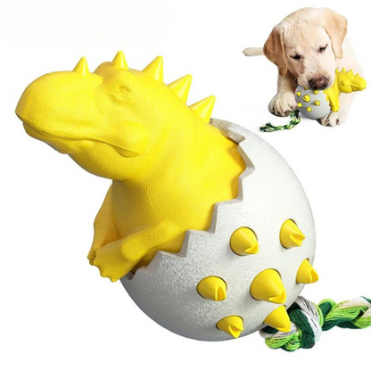 Pet Bite-Resistant Interactive Puzzle Dinosaur