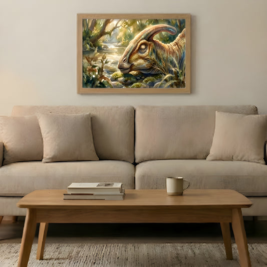 Parasaurolophus | Sleeping Dinosaurs Posters