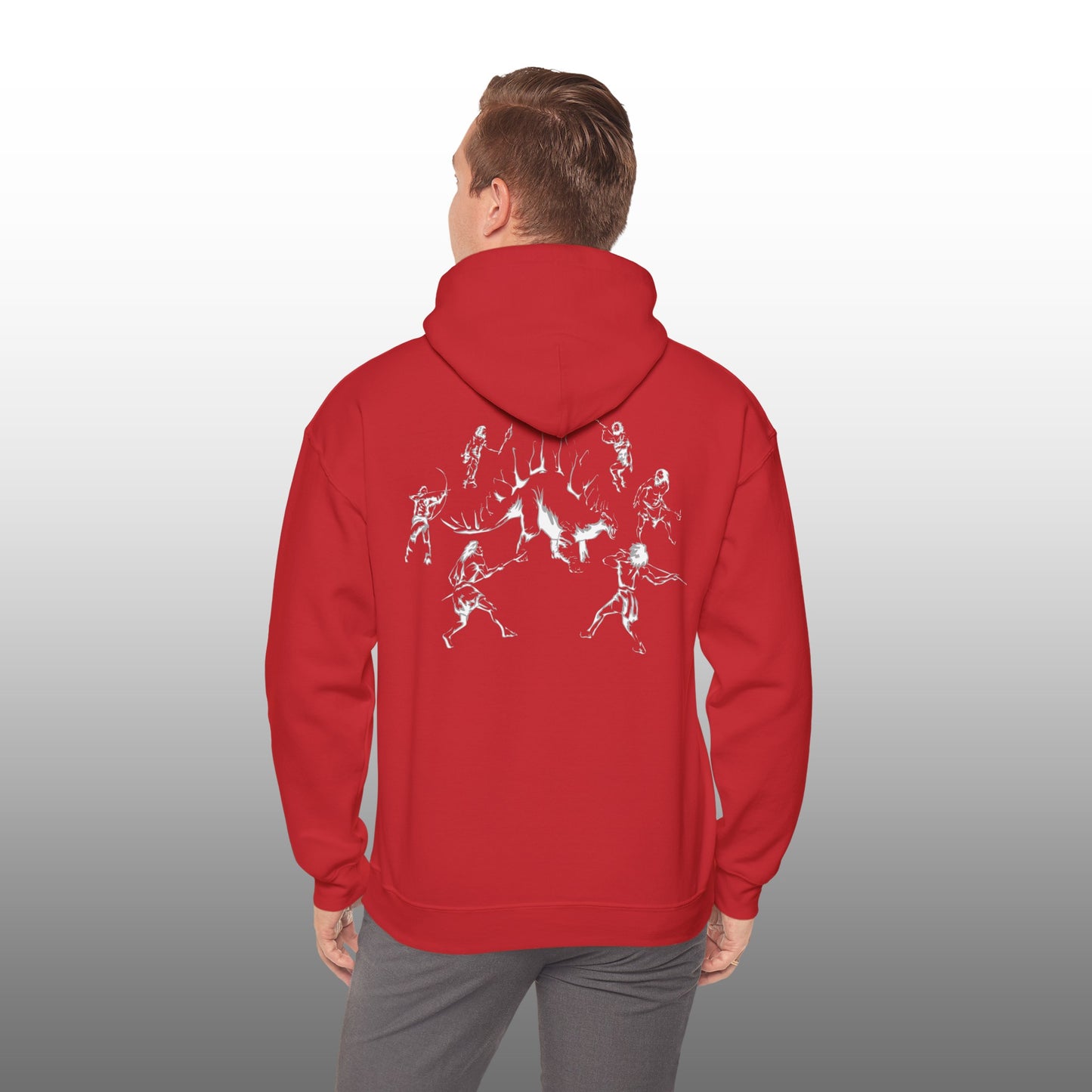 Caveman Hunt Hoodie Adult