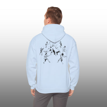 Caveman Hunt Hoodie Adult