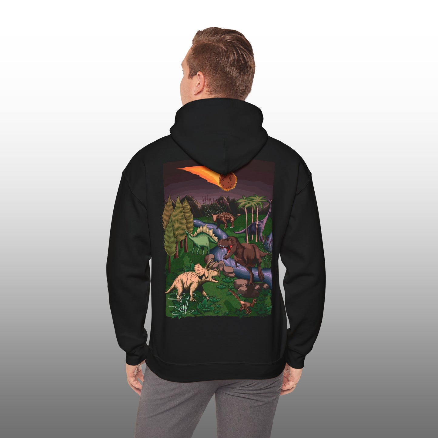 Jurassic Cataclysm Hoodie Adults