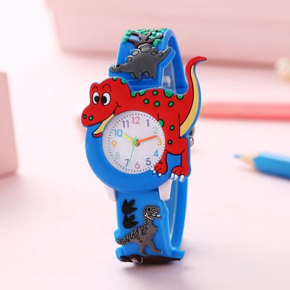 Kids Cartoon T-Rex Dinosaur Watch