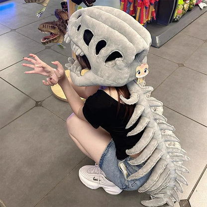 Large Dinosaur Skeleton Plush Toy
