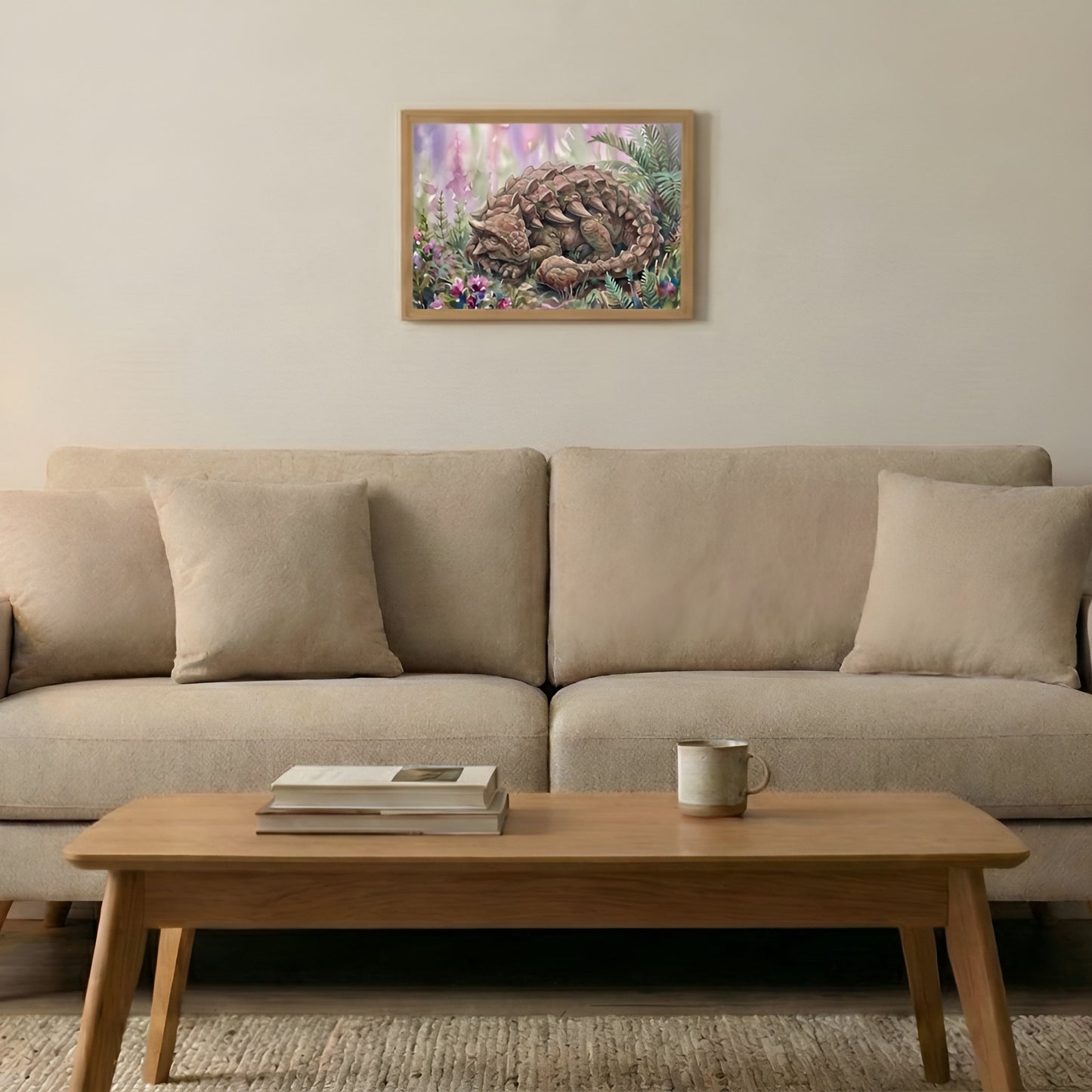 Ankylosaurus | Sleeping Dinosaurs Posters