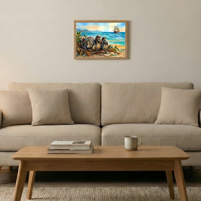 Dodo | Sleeping Dinosaurs Posters