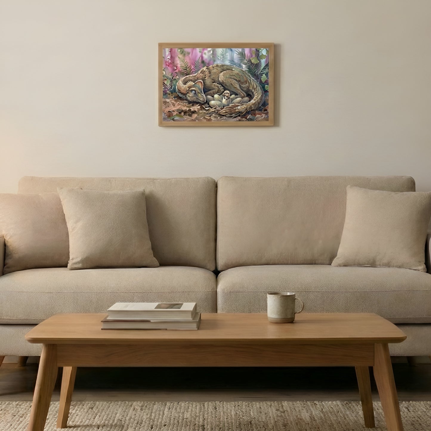 Oviraptor | Sleeping Dinosaurs Posters