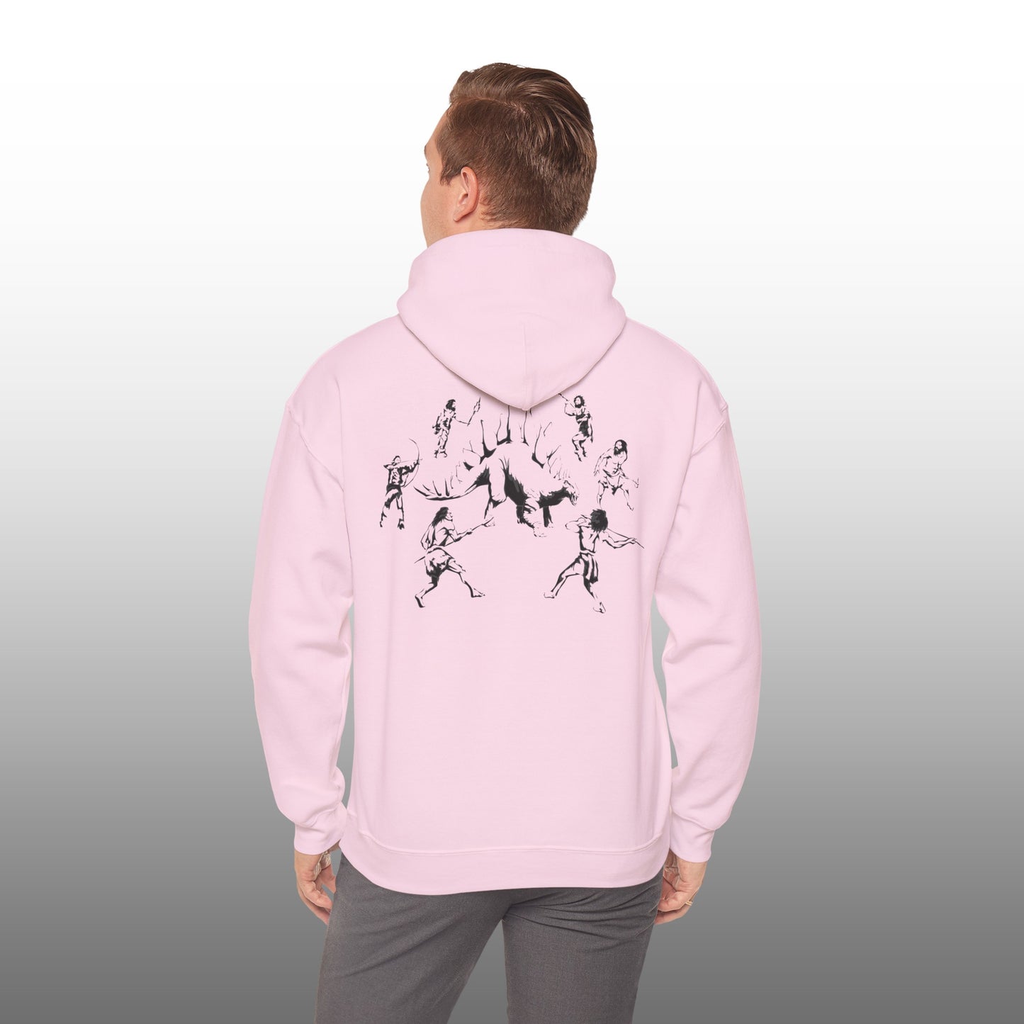 Caveman Hunt Hoodie Adult