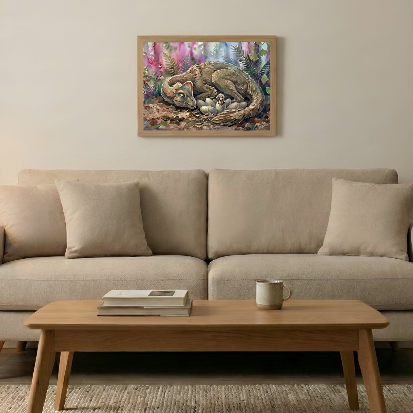 Oviraptor | Sleeping Dinosaurs Posters