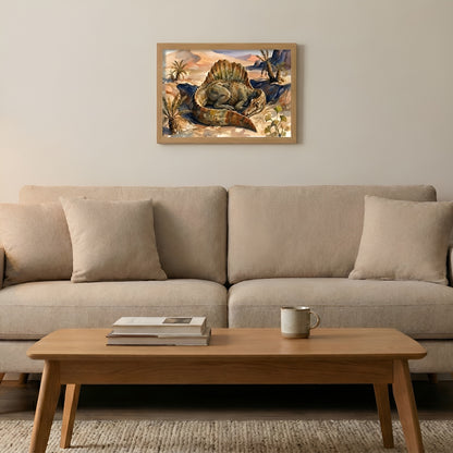 Spinosaurus Aegyptiacus | Sleeping Dinosaurs Posters