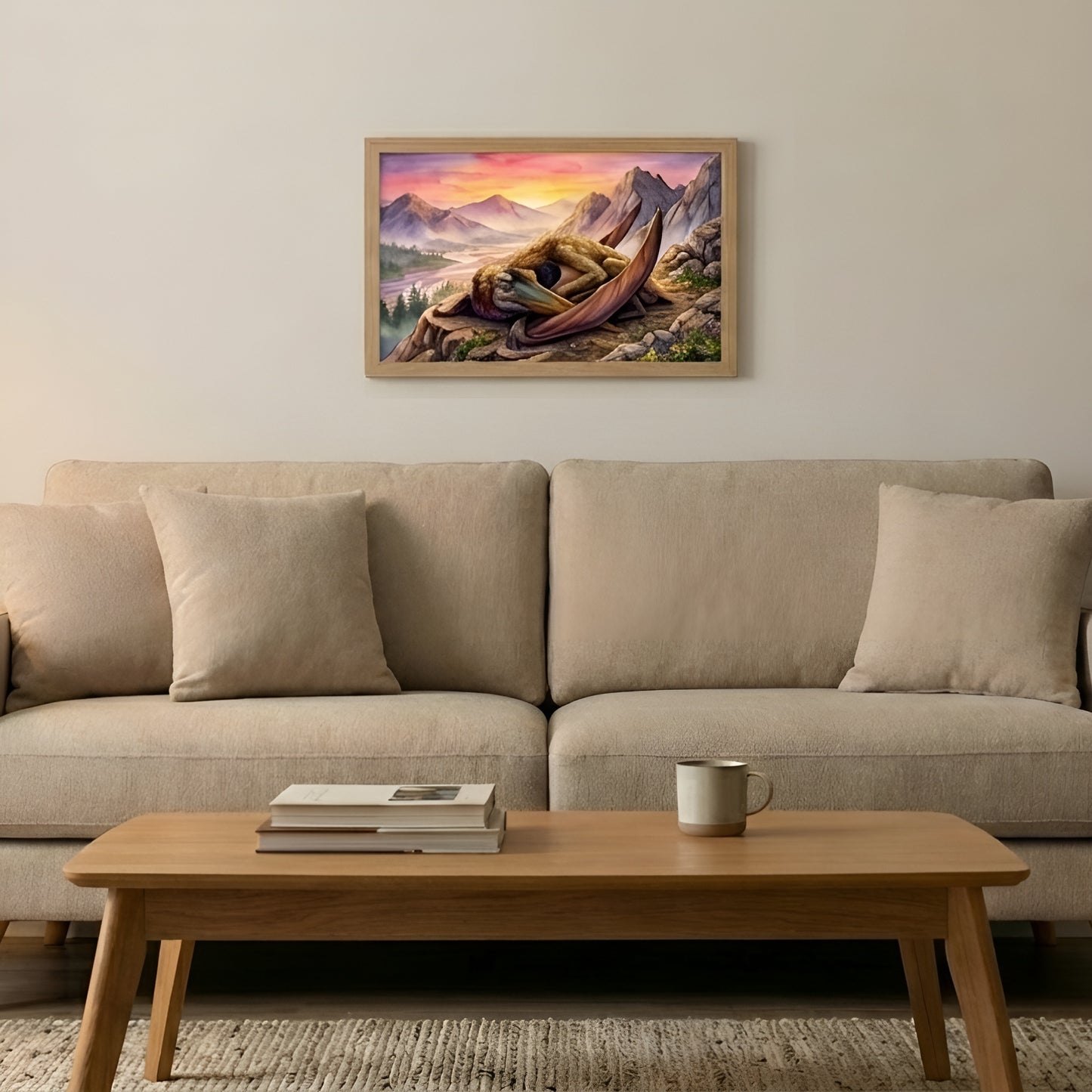 Quetzalcoatlus | Sleeping Dinosaurs Posters