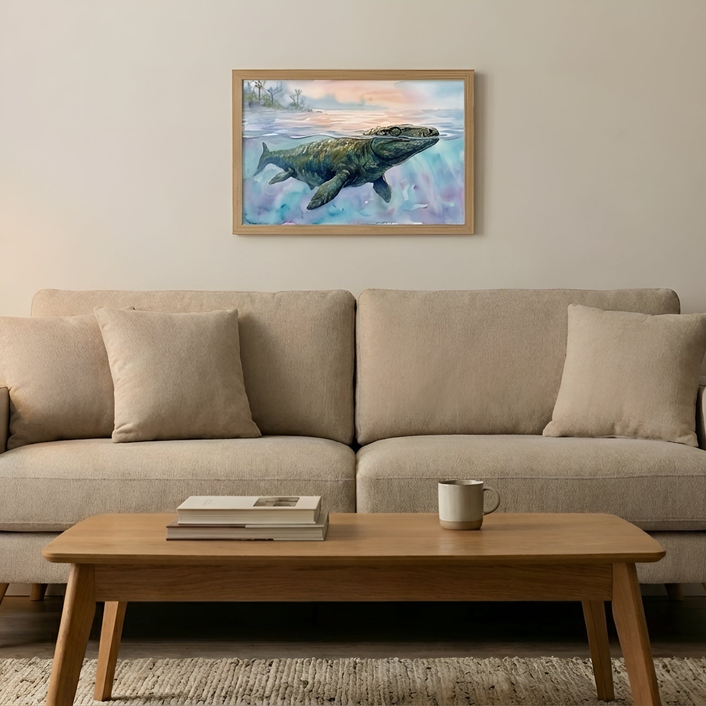 Mosasaurus | Sleeping Dinosaurs Posters