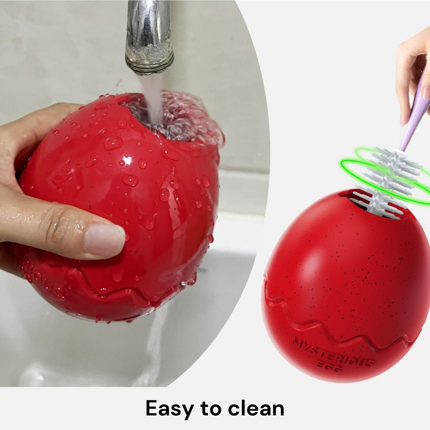 Dinosaur Dog Toy Egg for Aggressive Chewers