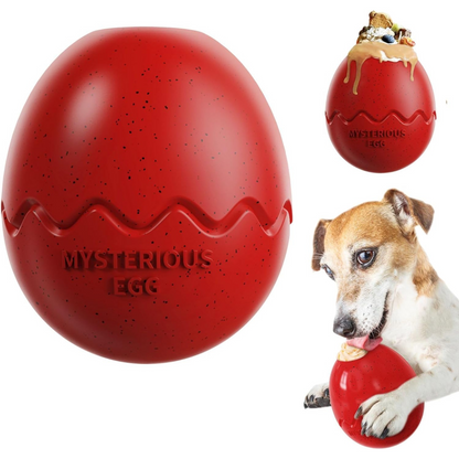 Dinosaur Dog Toy Egg for Aggressive Chewers