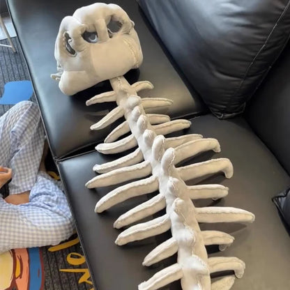 Large Dinosaur Skeleton Plush Toy