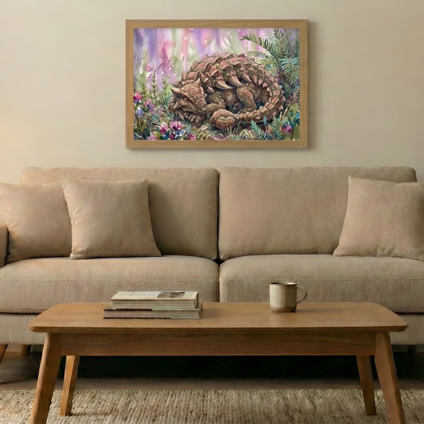 Ankylosaurus | Sleeping Dinosaurs Posters