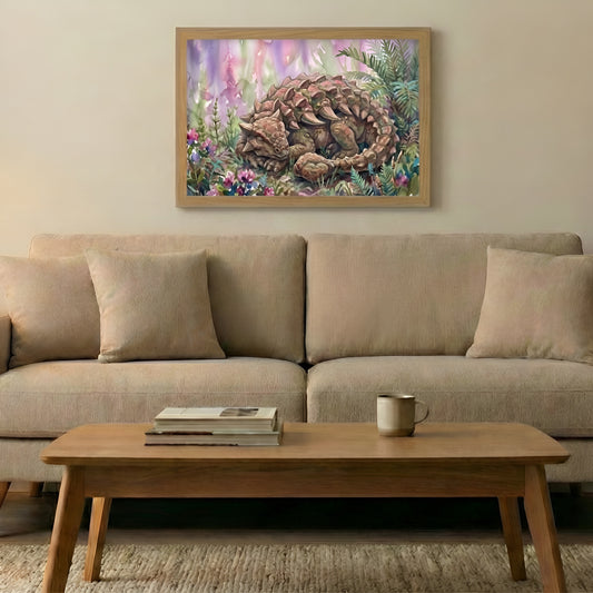Ankylosaurus | Sleeping Dinosaurs Posters
