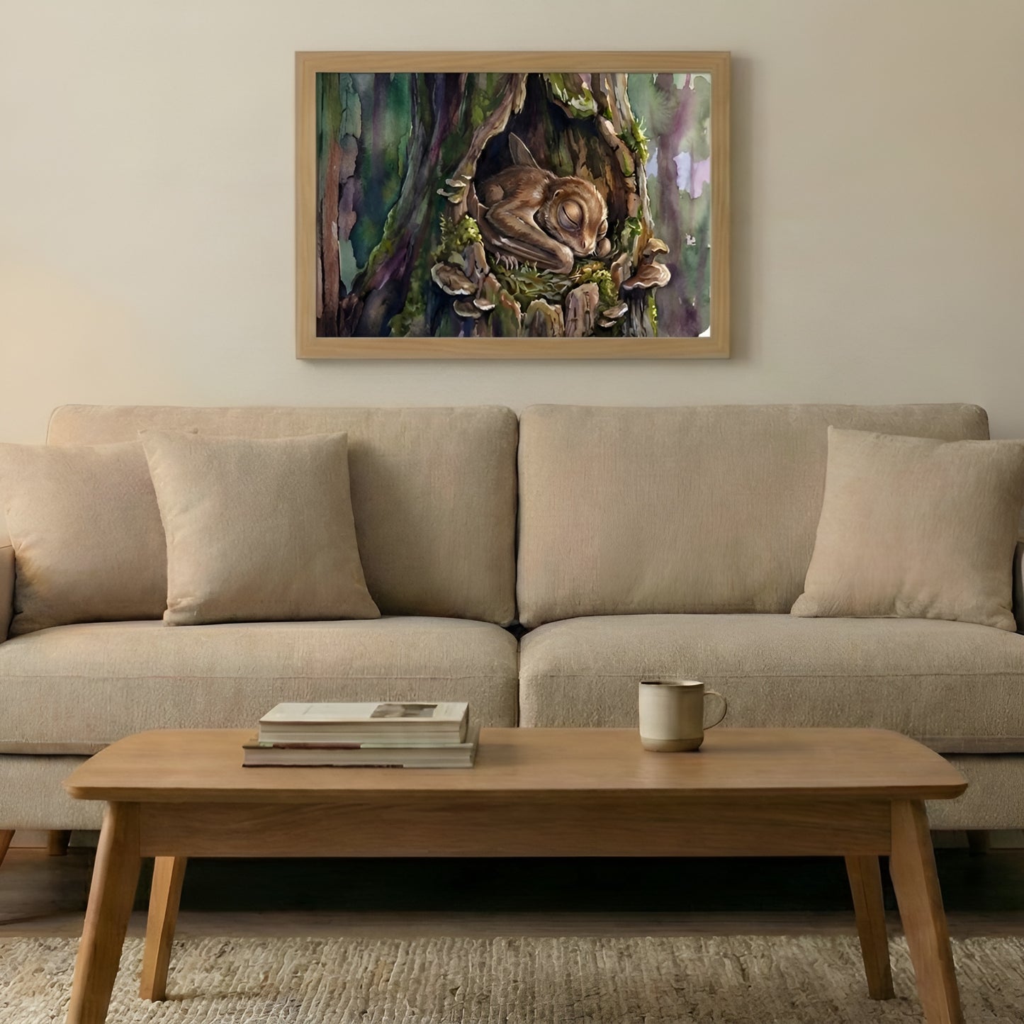 Anurognathus | Sleeping Dinosaurs Posters