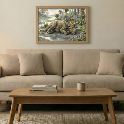 Triceratops | Sleeping Dinosaurs Posters