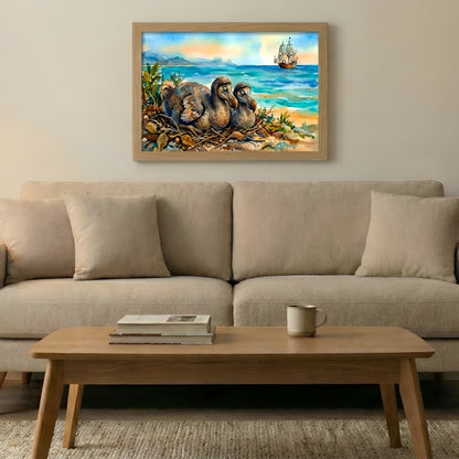 Dodo | Sleeping Dinosaurs Posters
