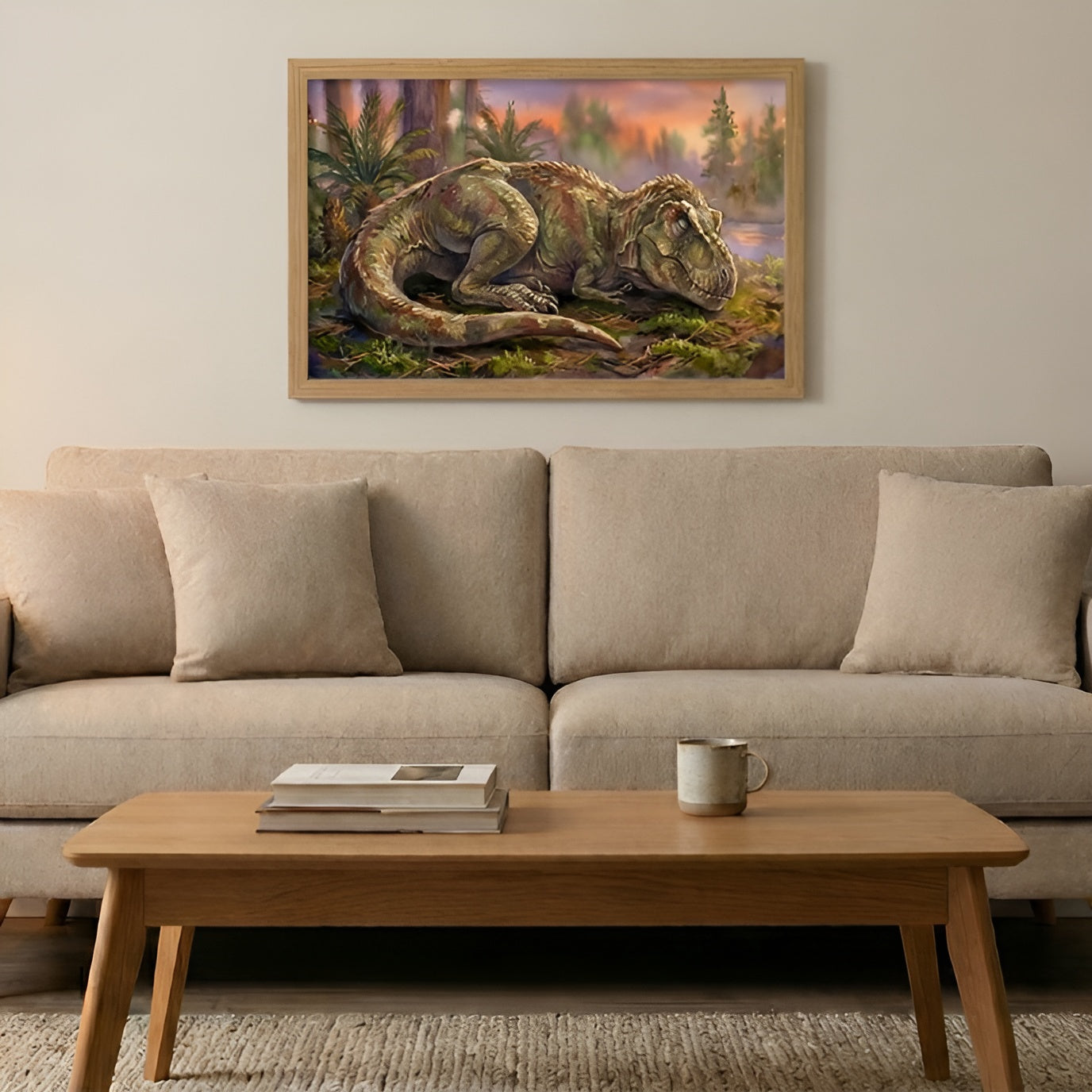 Tyrannosaurus Rex | Sleeping Dinosaurs Posters