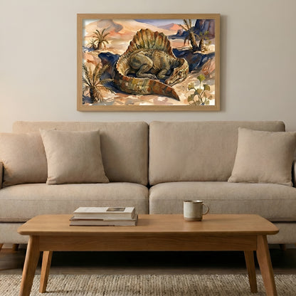 Spinosaurus Aegyptiacus | Sleeping Dinosaurs Posters