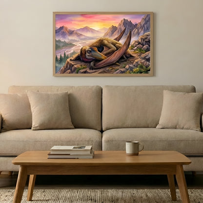 Quetzalcoatlus | Sleeping Dinosaurs Posters