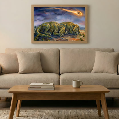 Iguanodon | Sleeping Dinosaurs Posters