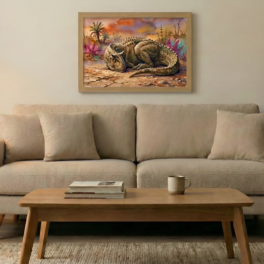 Carnotaurus | Sleeping Dinosaurs Posters