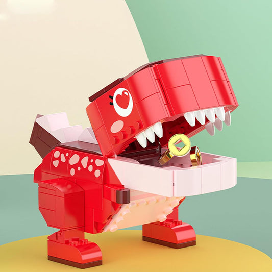 Building Blocks Compatible for Lego Dinosaur - Red T-Rex (236PCS)