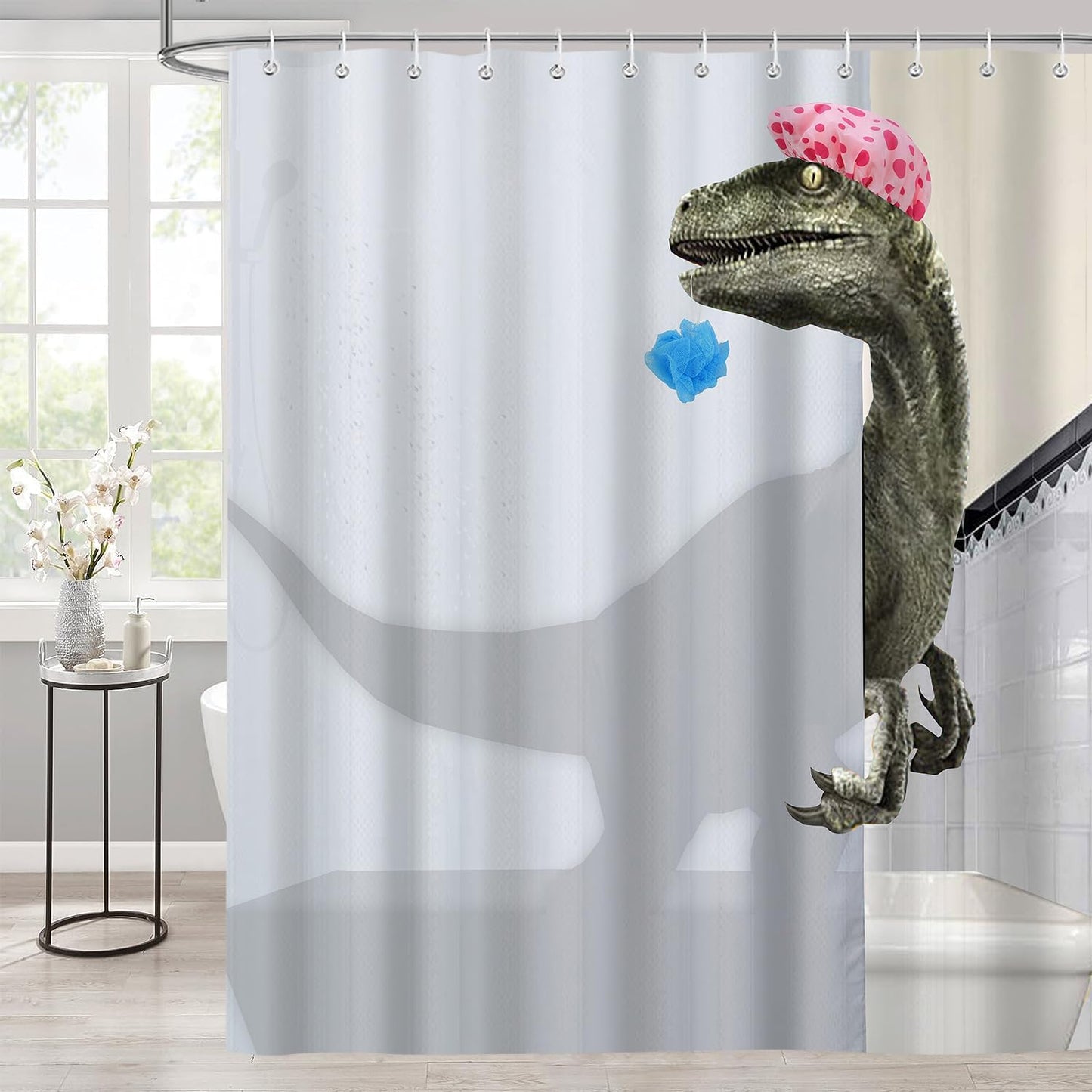 Dinosaur Shower Curtain