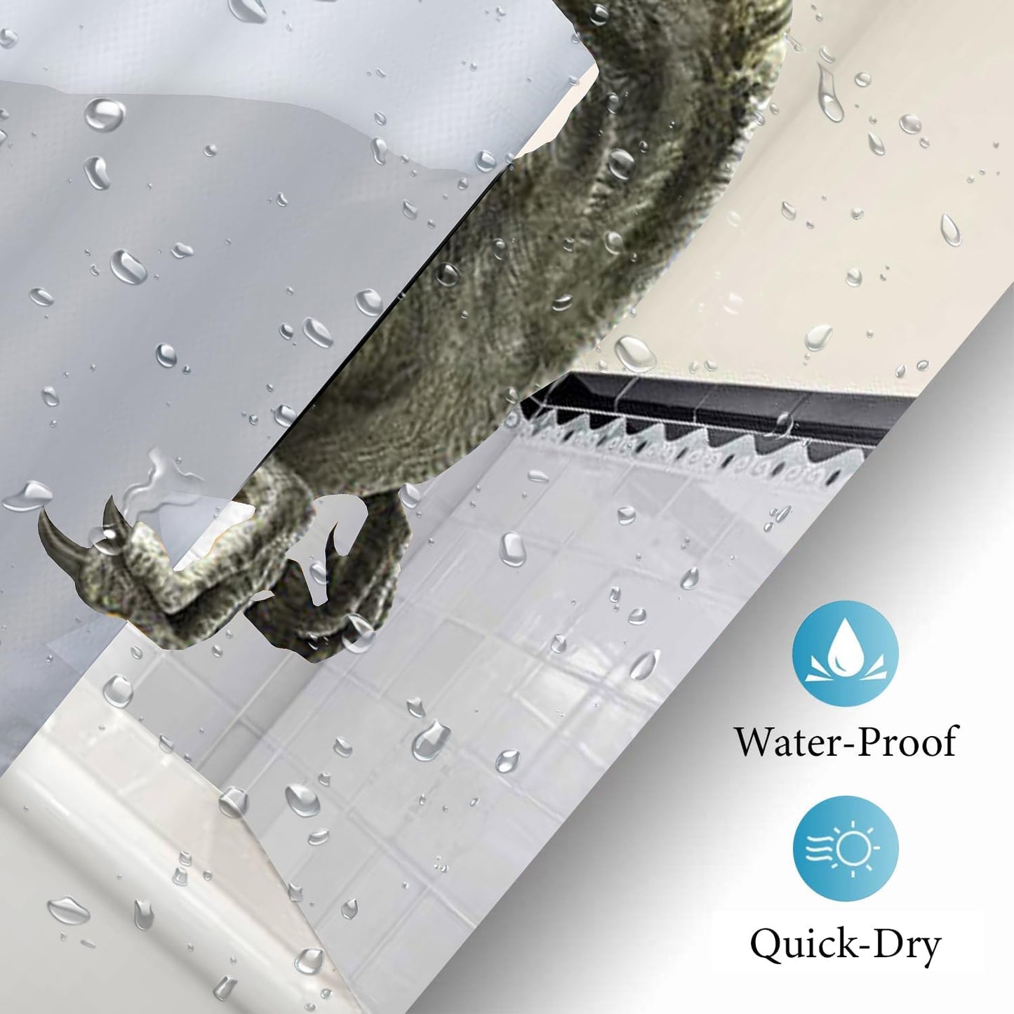 Dinosaur Shower Curtain