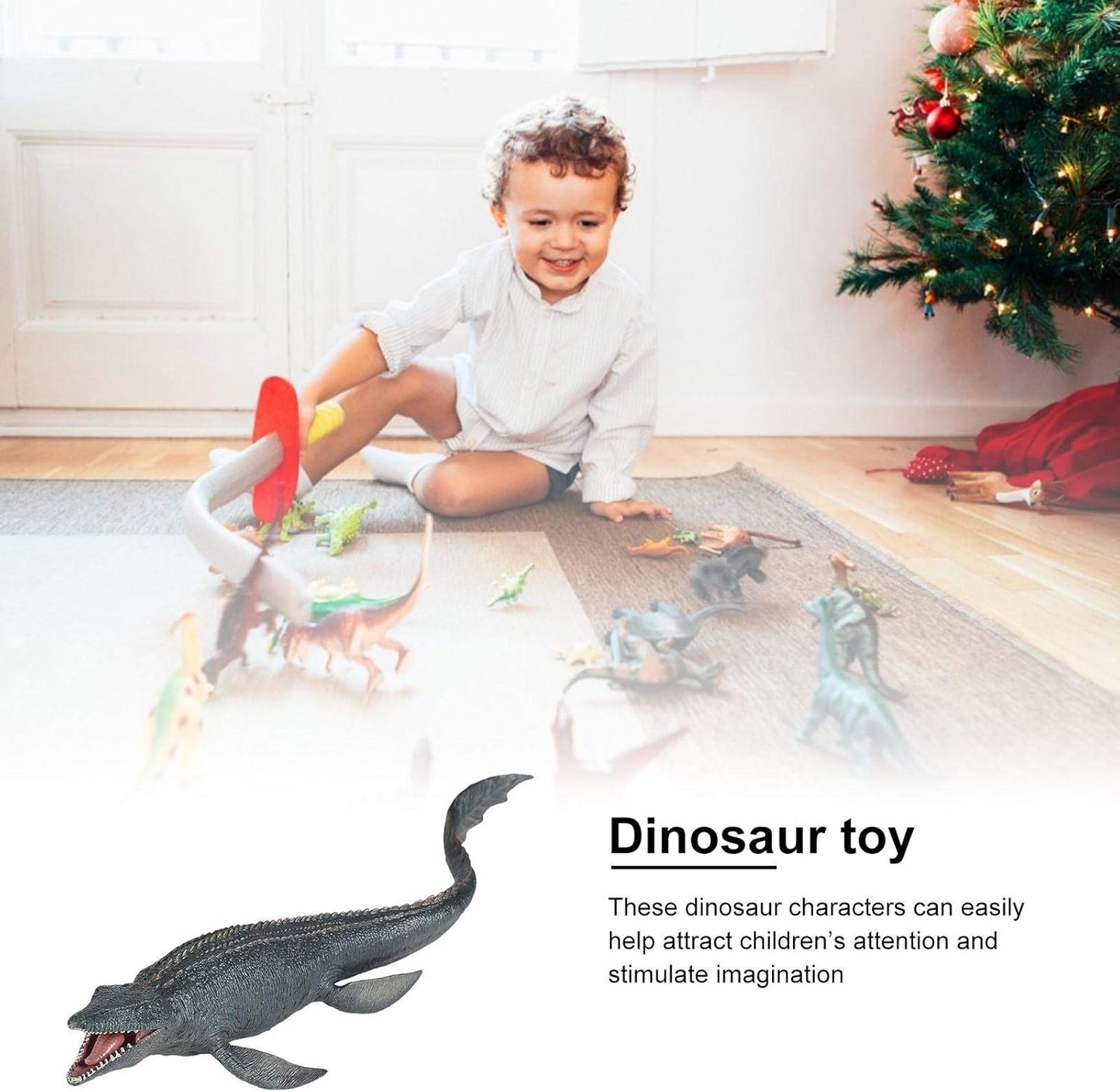 Simulation Mosasaurus Dinosaur Toy