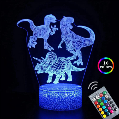 Dinosaur toys 3D Night Light