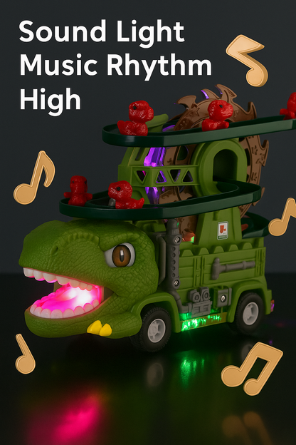 Triceratops electric universal boy toy dinosaur car