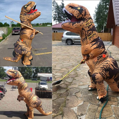 T rex inflatable costume 150-195 cm