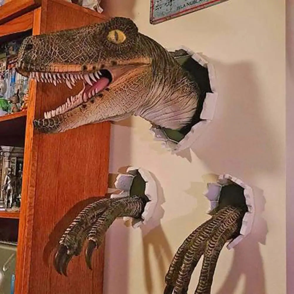 Hot 3D Wall Dinosaur Sculpture