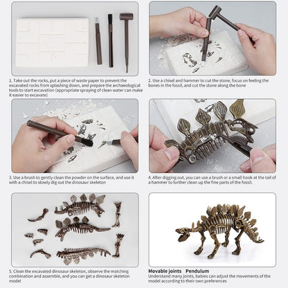 Dinosaur toys Excavation Kit