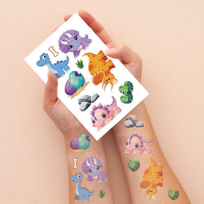 Dinosaur Waterproof Temporary Tattoo Stickers