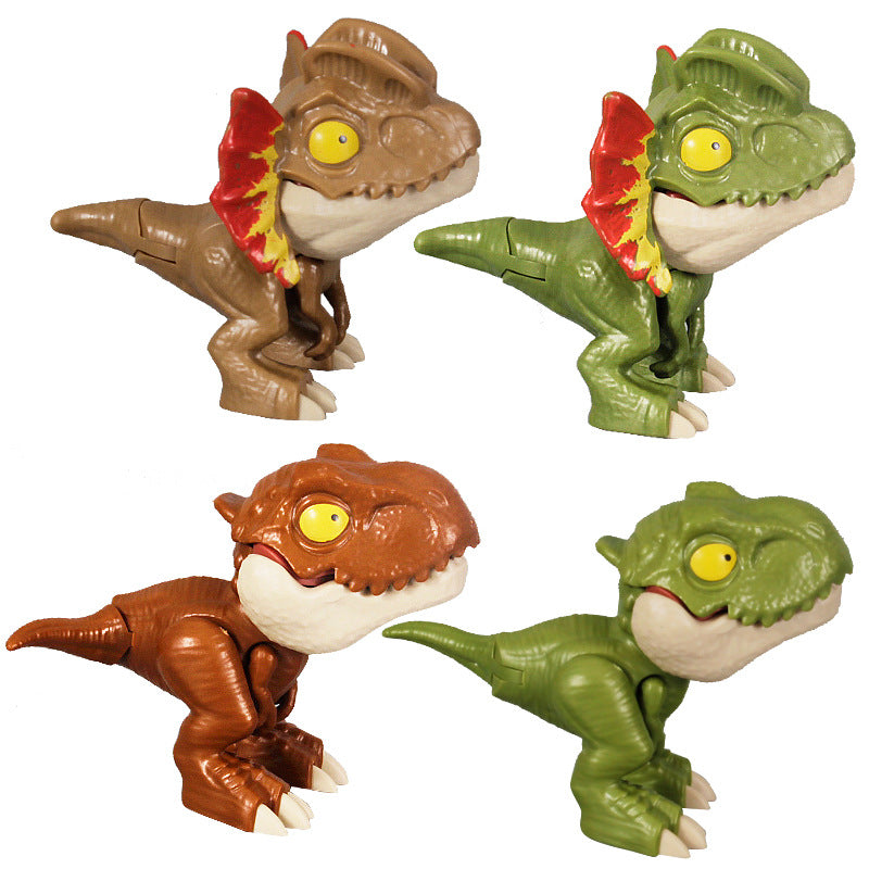 Interactive Finger Biting Dino Toy Set